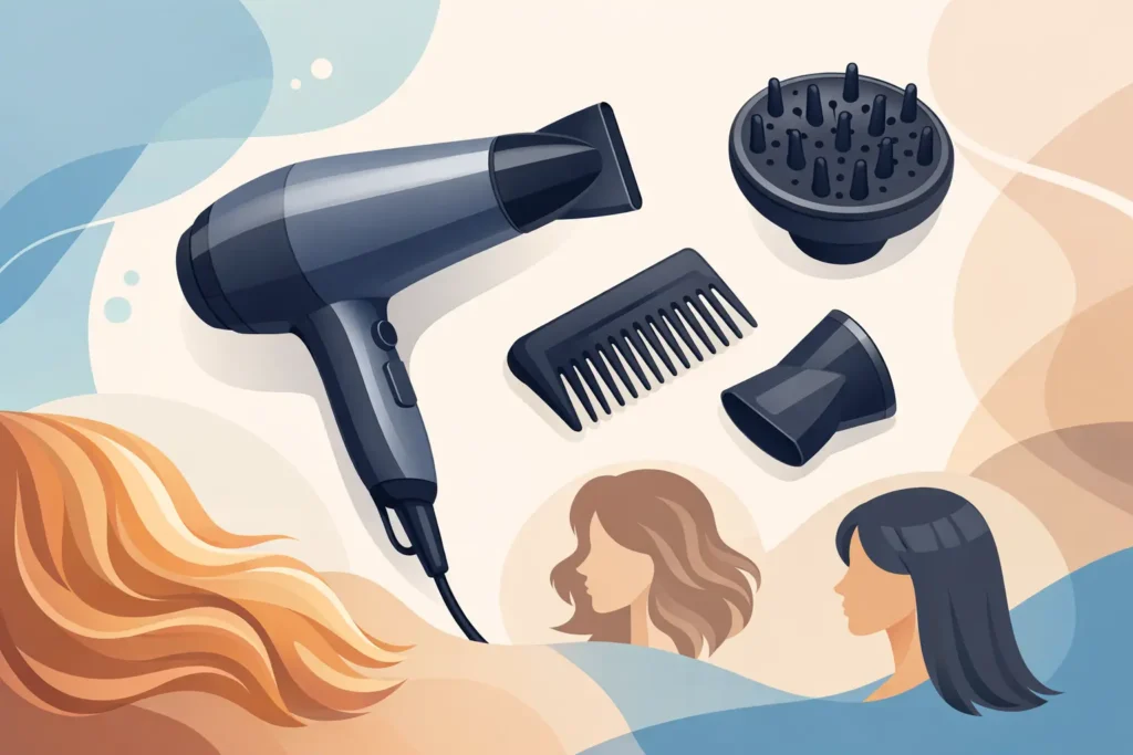 Best Hair Dryer Attachments for Every Style
