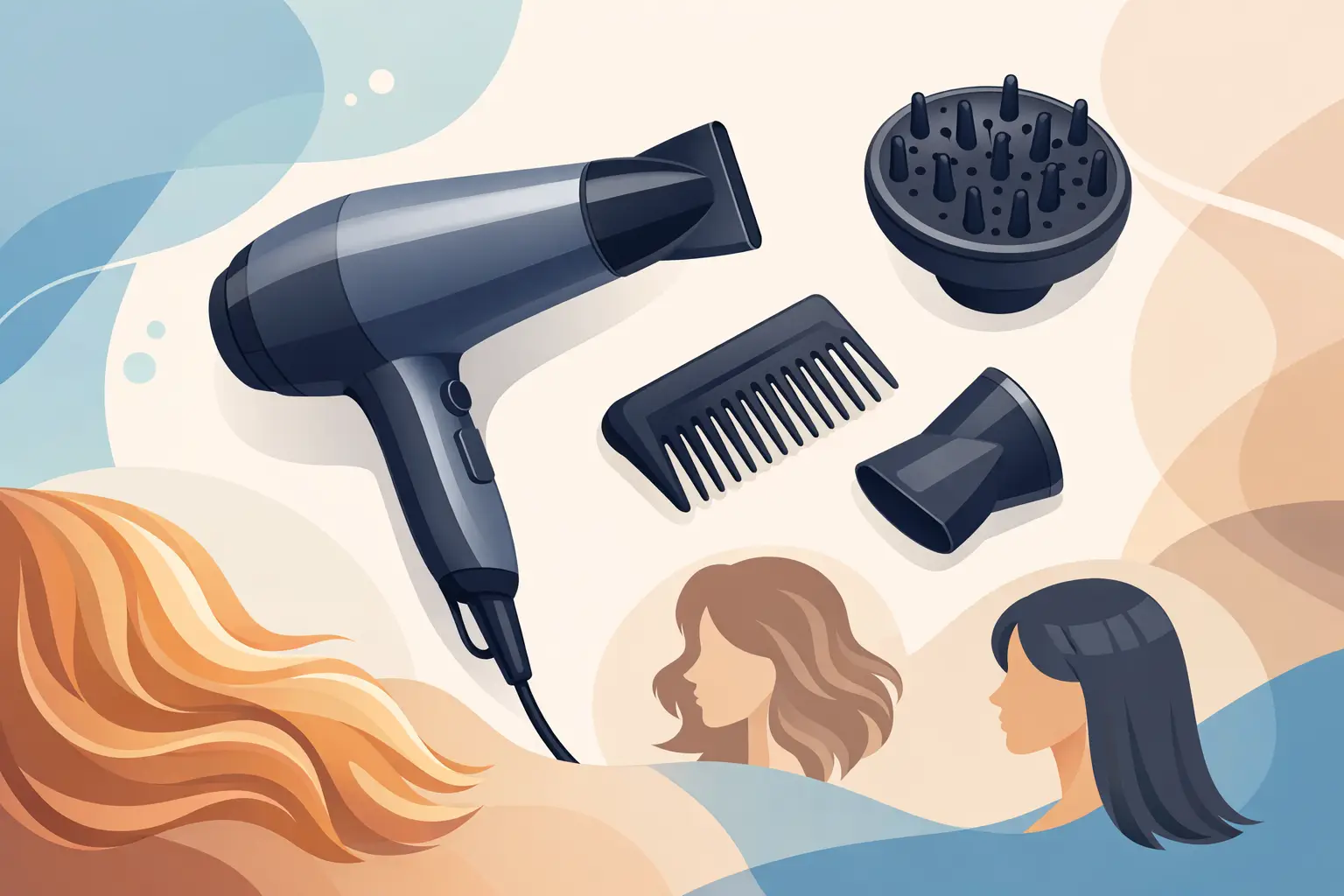 Best Hair Dryer Attachments for Every Style